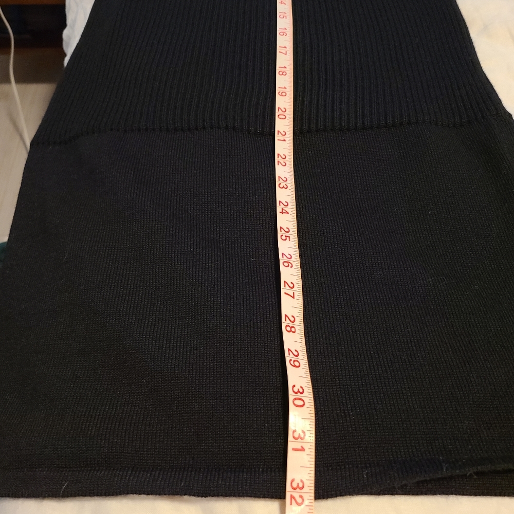 Vintage Joseph Tricot Ribbed Wool Midi Skirt - Picture 11 of 15